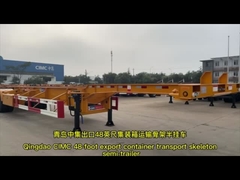 Skeleton Truck Semi trailers