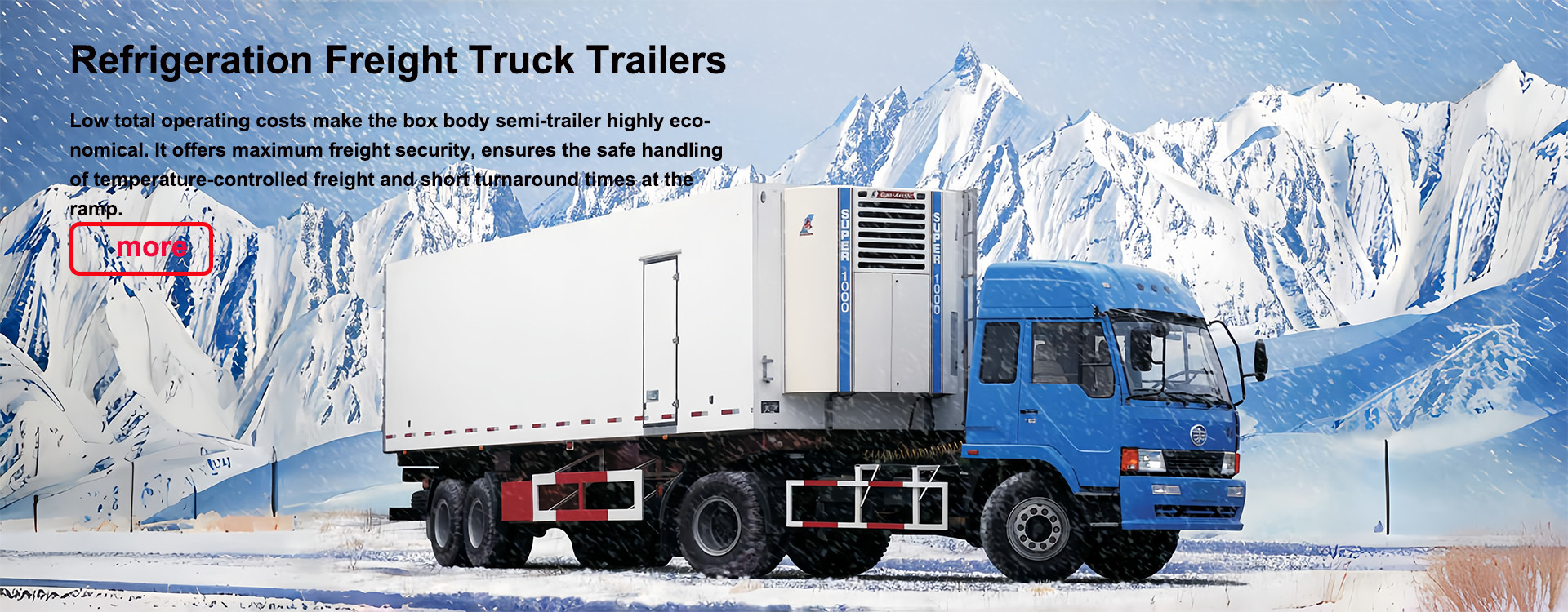quality Refrigerated Truck Box factory