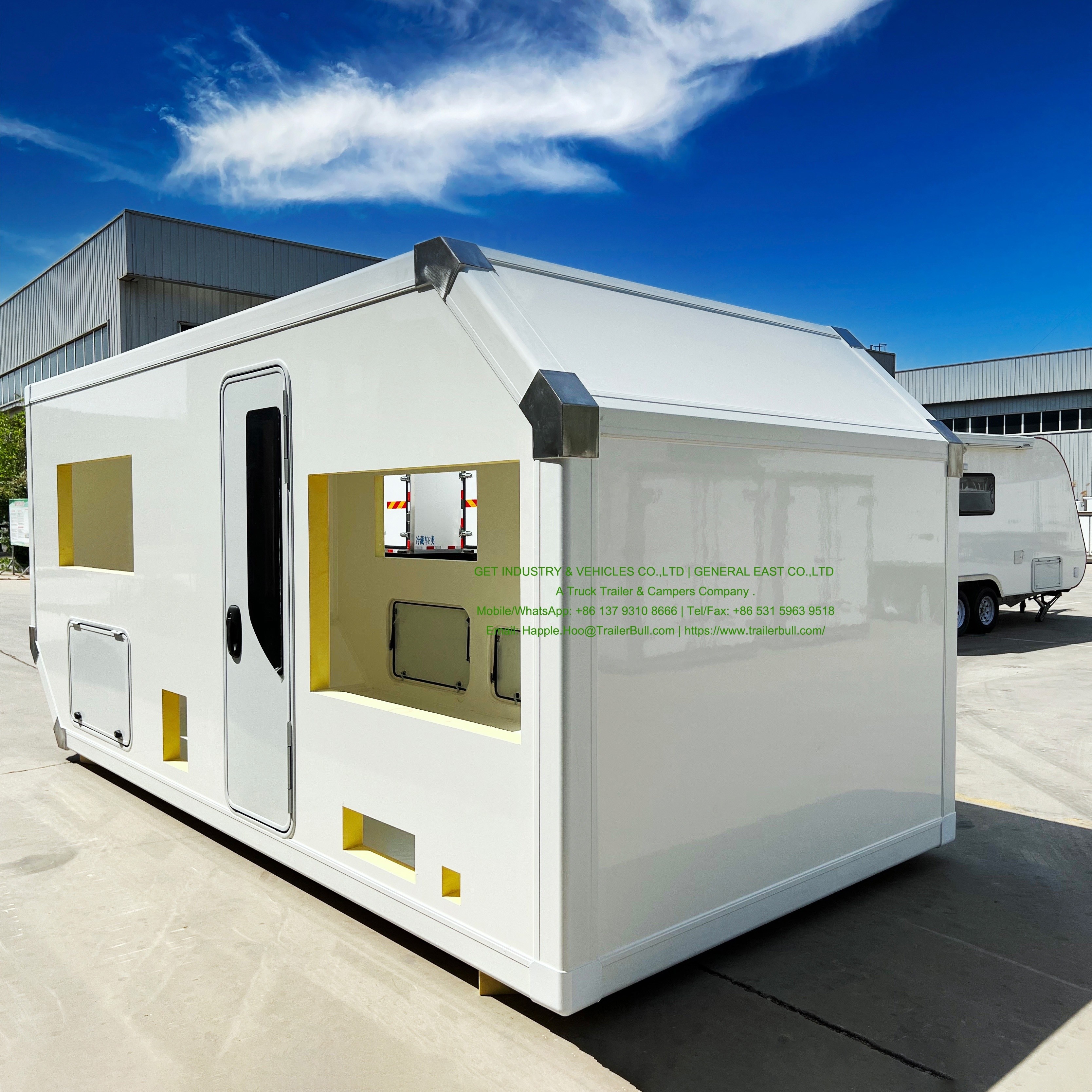 15ft FRP Motorhome Truck Camper Shells The Ideal RV and Caravan ...