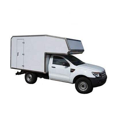 Empty Rv Shells White Customized Cab-Over Empty Truck Camper Shell for DIY Alcove RV ...